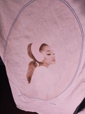 Ariana Grande Pink Graphic Short Sleeve Tee